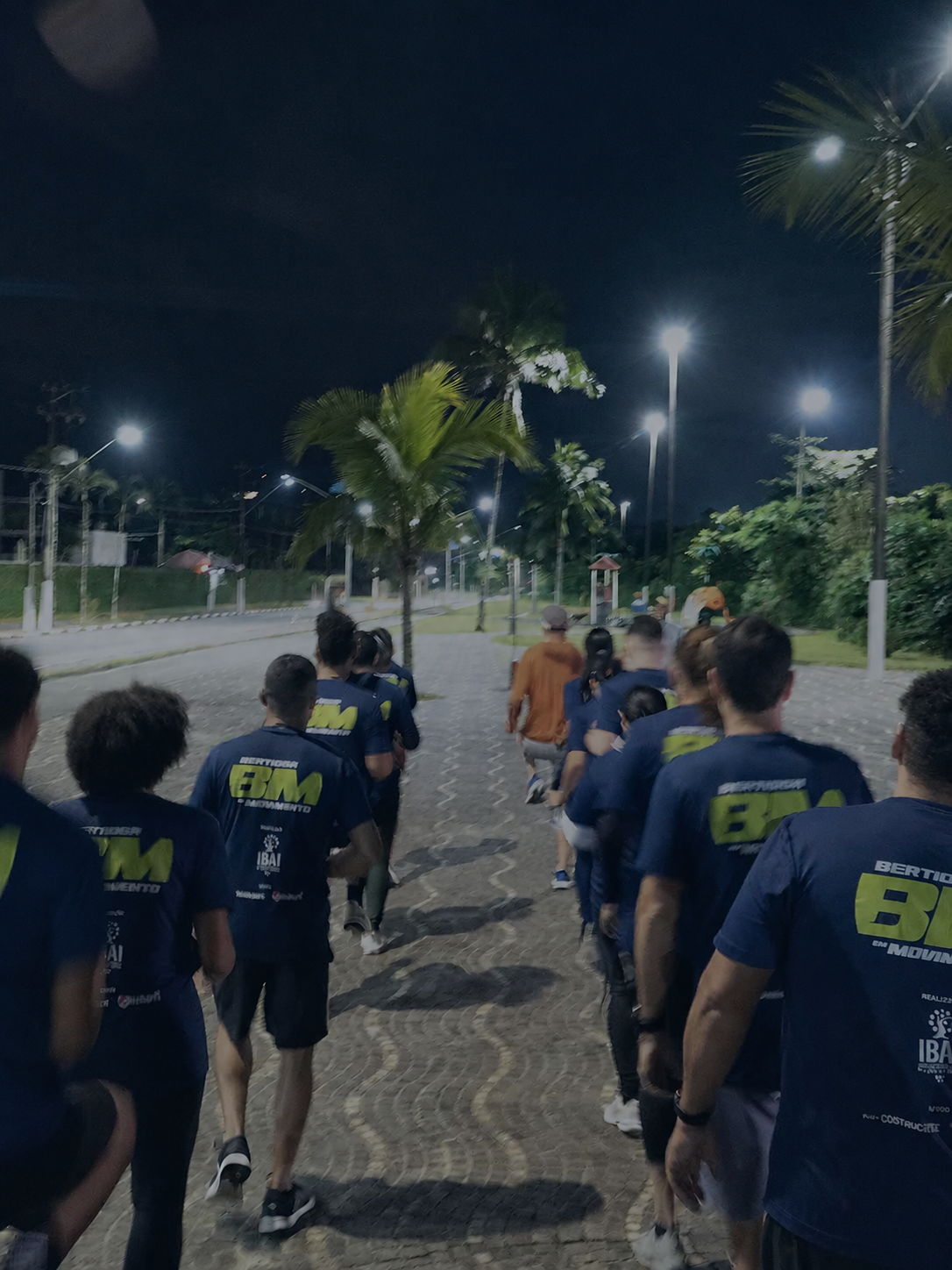 Atletas do Bertioga em Movimento